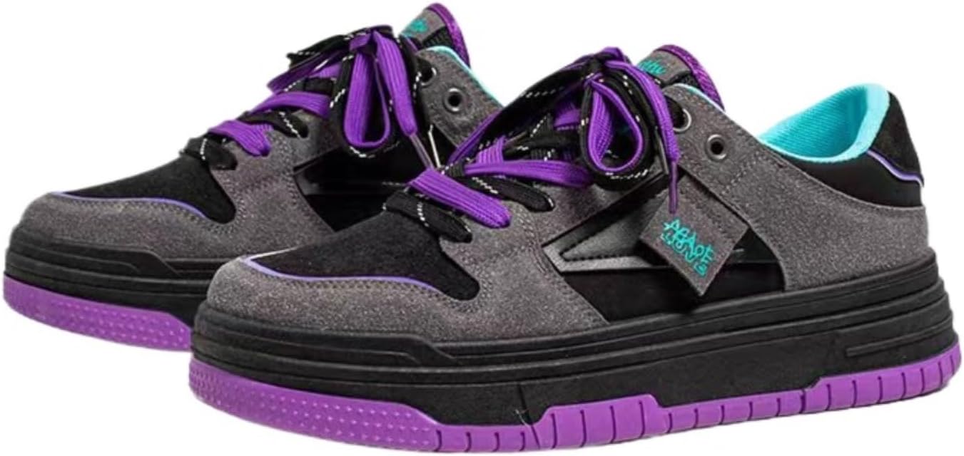 Мужские модные кеды без шнурков, Удобные и прочные для скейтбординга, уличного стиля и повседневной носки, Дышащая сетчатая обувь в ярких цветах Krviuoe, фиолетовый
Мужские модные кеды без шнурков, Удобные и прочные для скейтбординга, уличного стиля и повседневной носки, Дышащая сетчатая обувь в ярких цветах Krviuoe, фиолетовый