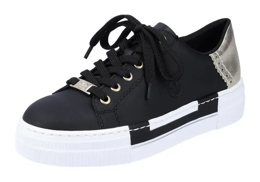 Кроссовки Rieker на платформе, с металлическим задником, повседневная обувь, полуботинки, туфли на шнуровке, цвет Schwarz-Goldfarben
Кроссовки Rieker на платформе, с металлическим задником, повседневная обувь, полуботинки, туфли на шнуровке, цвет Schwarz-Goldfarben