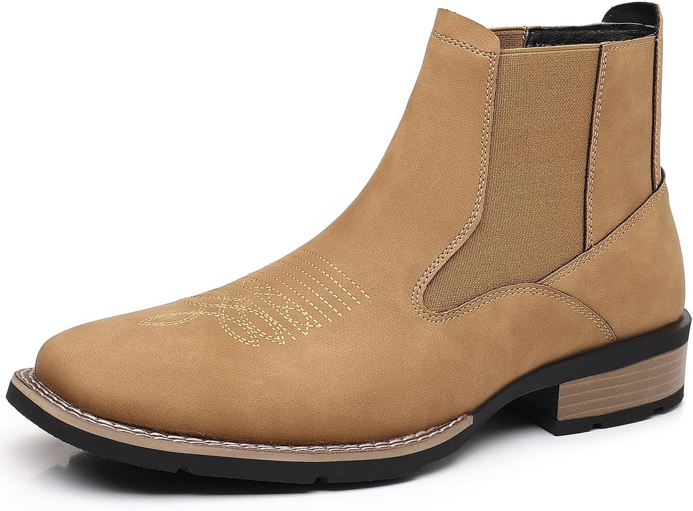 Мужские ботинки Santimon с квадратным носком, типа Челси, до щиколотки, без шнуровки, противоскользящие, для повседневной и уличной носки, Camel
Мужские ботинки Santimon с квадратным носком, типа Челси, до щиколотки, без шнуровки, противоскользящие, для повседневной и уличной носки, Camel