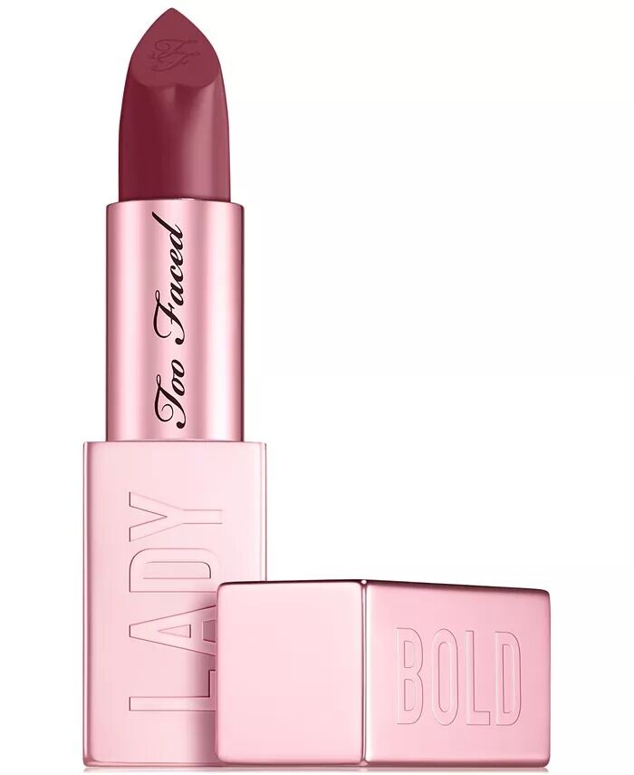 Стойкая губная помада Lady Bold насыщенного и кремового цвета Too Faced, цвет Hopelessly Devoted
Стойкая губная помада Lady Bold насыщенного и кремового цвета Too Faced, цвет Hopelessly Devoted