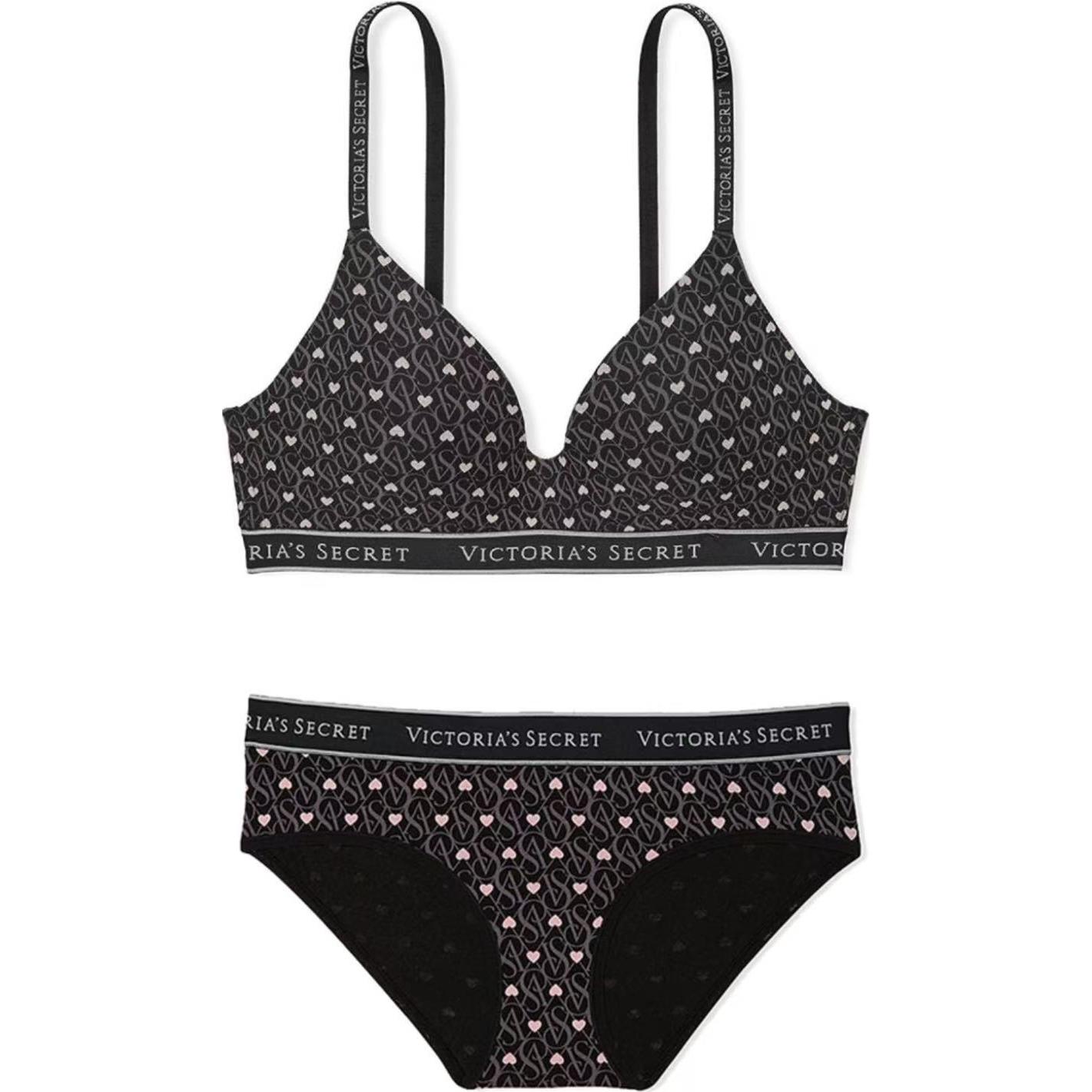 Victoria's Secret Женский комплект нижнего белья черный
Victoria's Secret Женский комплект нижнего белья черный