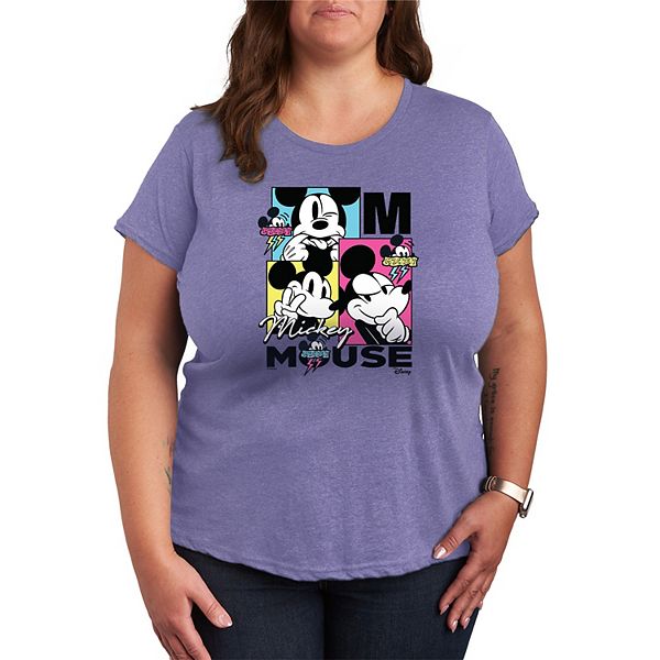Футболка Plus size Mickey Mouse в ретро-сетку Disney, Heather Periwinkle
Футболка Plus size Mickey Mouse в ретро-сетку Disney, Heather Periwinkle