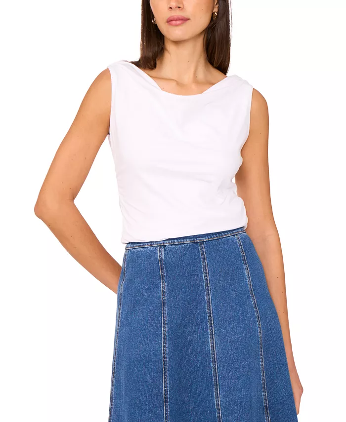 Женская майка с двойным воротником-хомутом 1.STATE, белый
Женская майка с двойным воротником-хомутом 1.STATE, белый