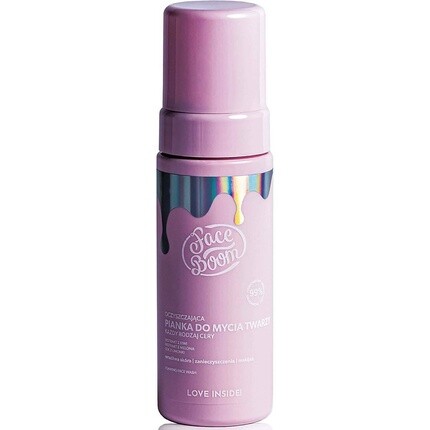 FaceBoom Vegan Очищающая пенка для лица Увлажняющая для всех типов кожи 150мл Face Boom
FaceBoom Vegan Очищающая пенка для лица Увлажняющая для всех типов кожи 150мл Face Boom