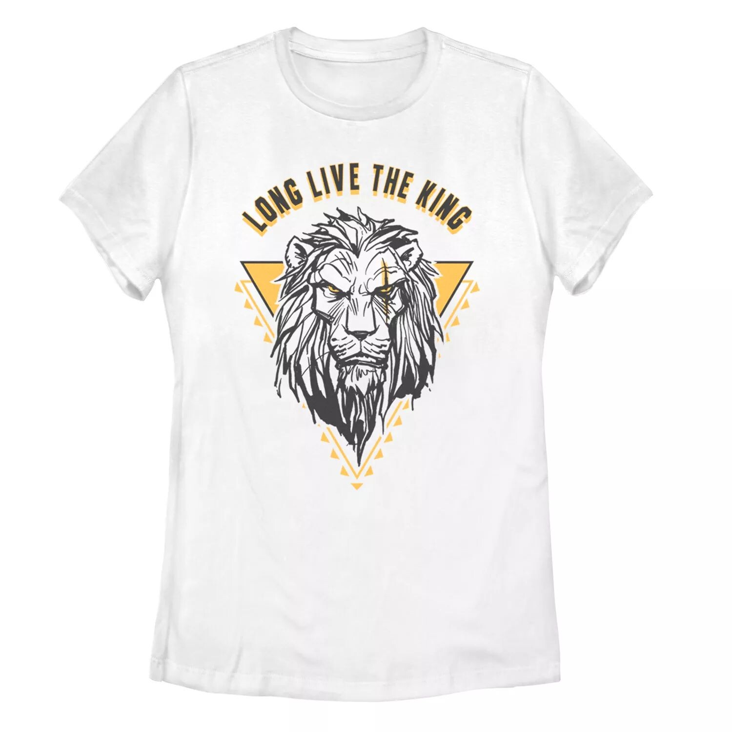 Футболка со шрамом «Король Лев» от Disney для юниоров и надписью «Да здравствует король» Licensed Character
Футболка со шрамом «Король Лев» от Disney для юниоров и надписью «Да здравствует король» Licensed Character