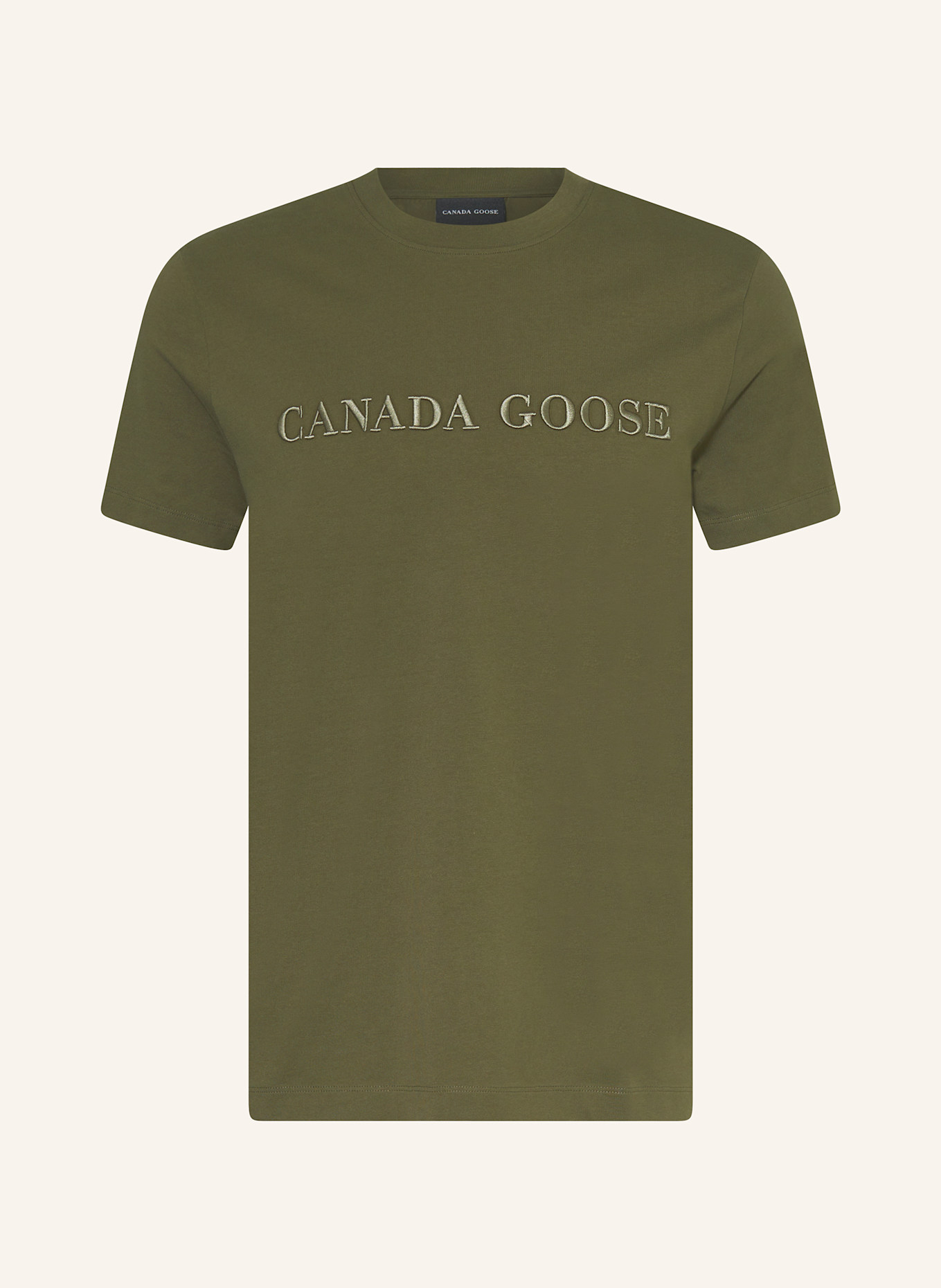 Футболка Эмерсен Canada Goose, хаки
Футболка Эмерсен Canada Goose, хаки