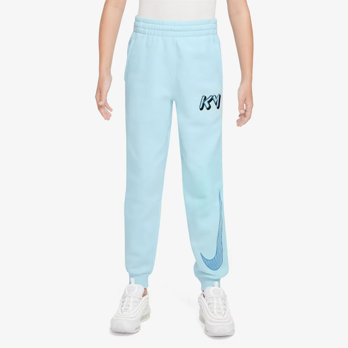 Детские брюки Nike Kylian Mbappé Club Club, синий 
Детские брюки Nike Kylian Mbappé Club Club, синий