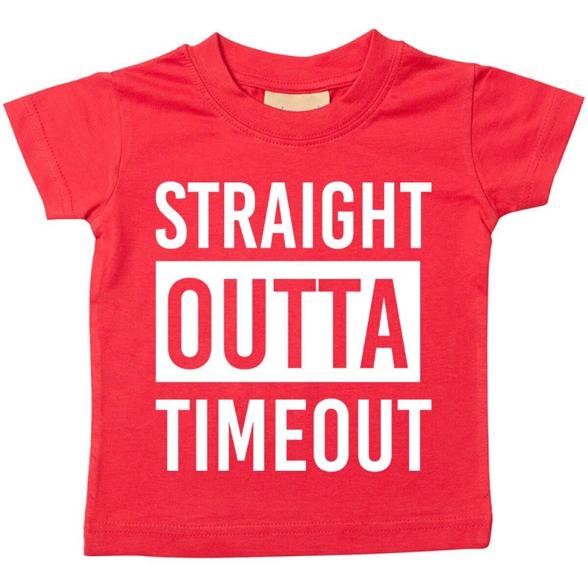 Футболка Straight Outta Timeout 60 SECOND MAKEOVER, красный 
Футболка Straight Outta Timeout 60 SECOND MAKEOVER, красный