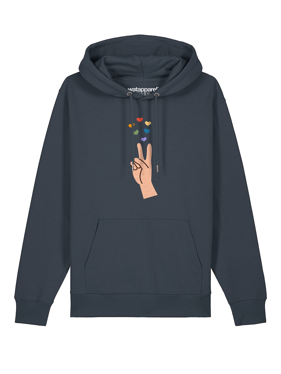 Толстовка Watapparel Spread Love, антрацит
Толстовка Watapparel Spread Love, антрацит