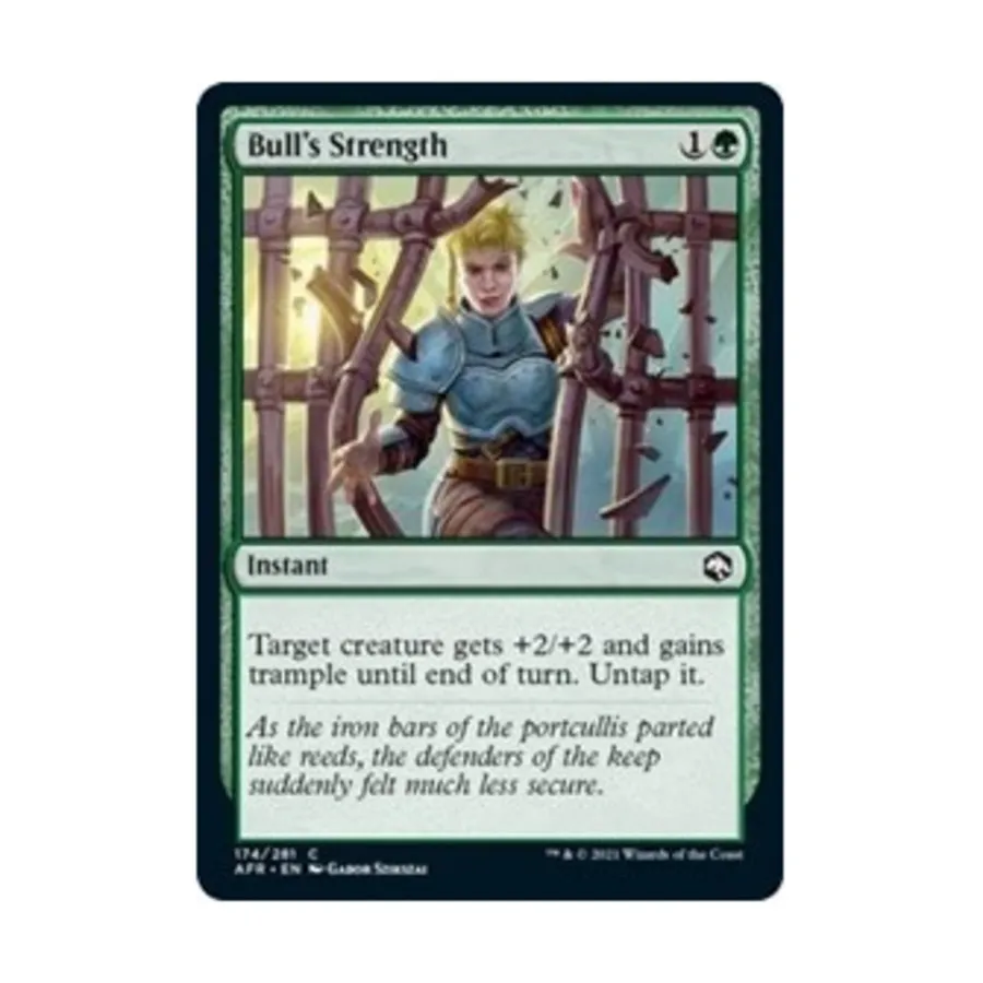 CCG Сила быка (С), MTG - Adventures in the Forgotten Realms
CCG Сила быка (С), MTG - Adventures in the Forgotten Realms