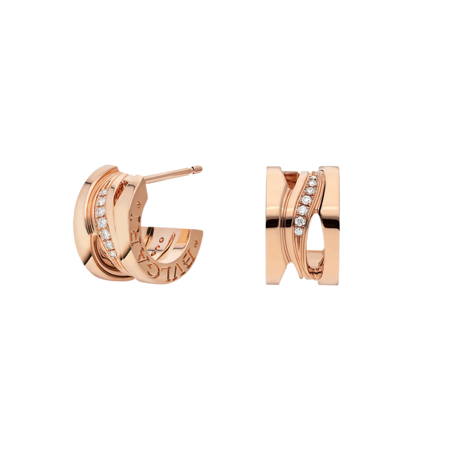 Серьги Bulgari B.zero1 из розового золота с бриллиантами
Серьги Bulgari B.zero1 из розового золота с бриллиантами