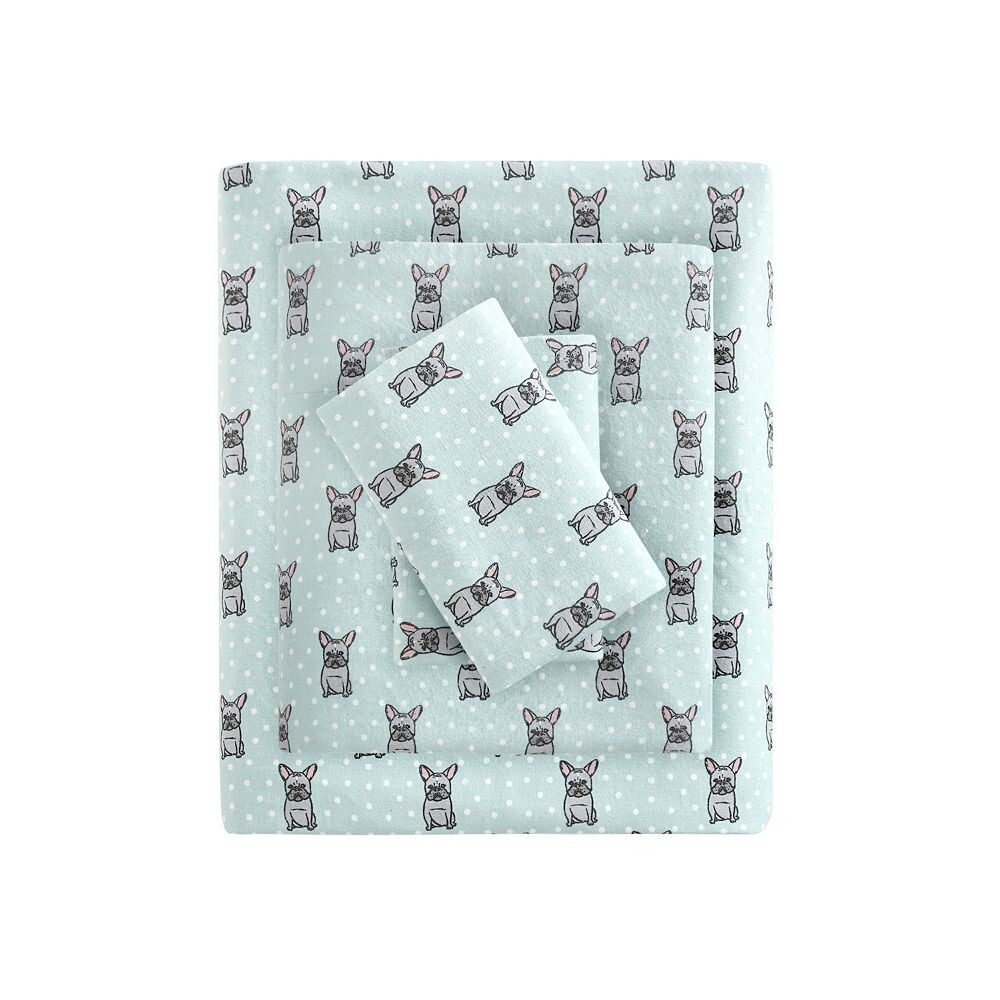 Комплект постельного белья True North от Sleep Philosophy Cosy из хлопковой фланели, цвет Aqua French Bulldog
Комплект постельного белья True North от Sleep Philosophy Cosy из хлопковой фланели, цвет Aqua French Bulldog