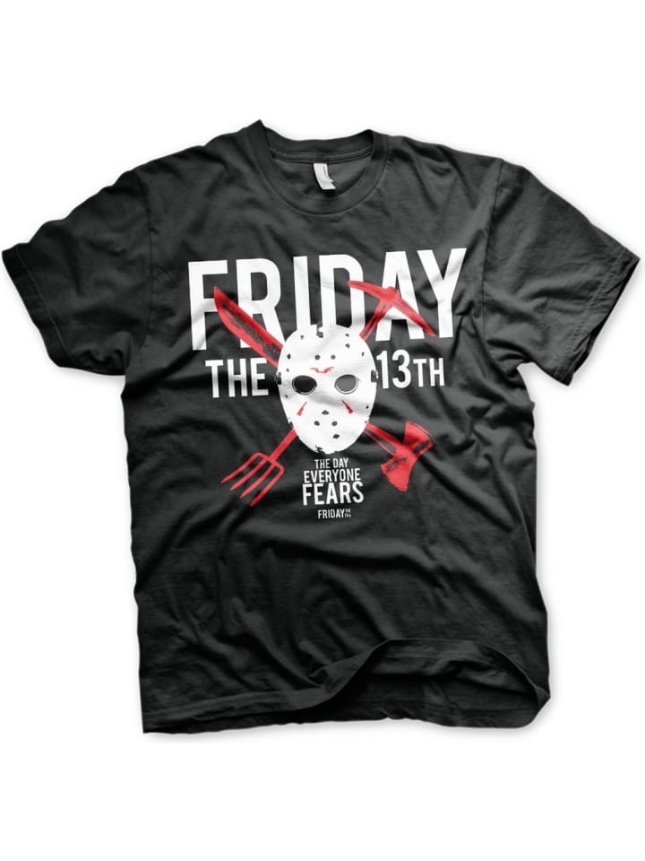 Friday The 13th Черная футболка, Черный, Friday The 13th Черная футболка
Friday The 13th Черная футболка, Черный, Friday The 13th Черная футболка