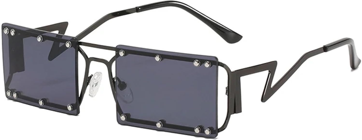 Солнцезащитные очки в стиле стимпанк для мужчин и женщин, роскошные, с металлическими заклепками, для путешествий и велоспорта, с защитой от УФ-излучения UV400 TKKTLLT, Black Gray
Солнцезащитные очки в стиле стимпанк для мужчин и женщин, роскошные, с металлическими заклепками, для путешествий и велоспорта, с защитой от УФ-излучения UV400 TKKTLLT, Black Gray