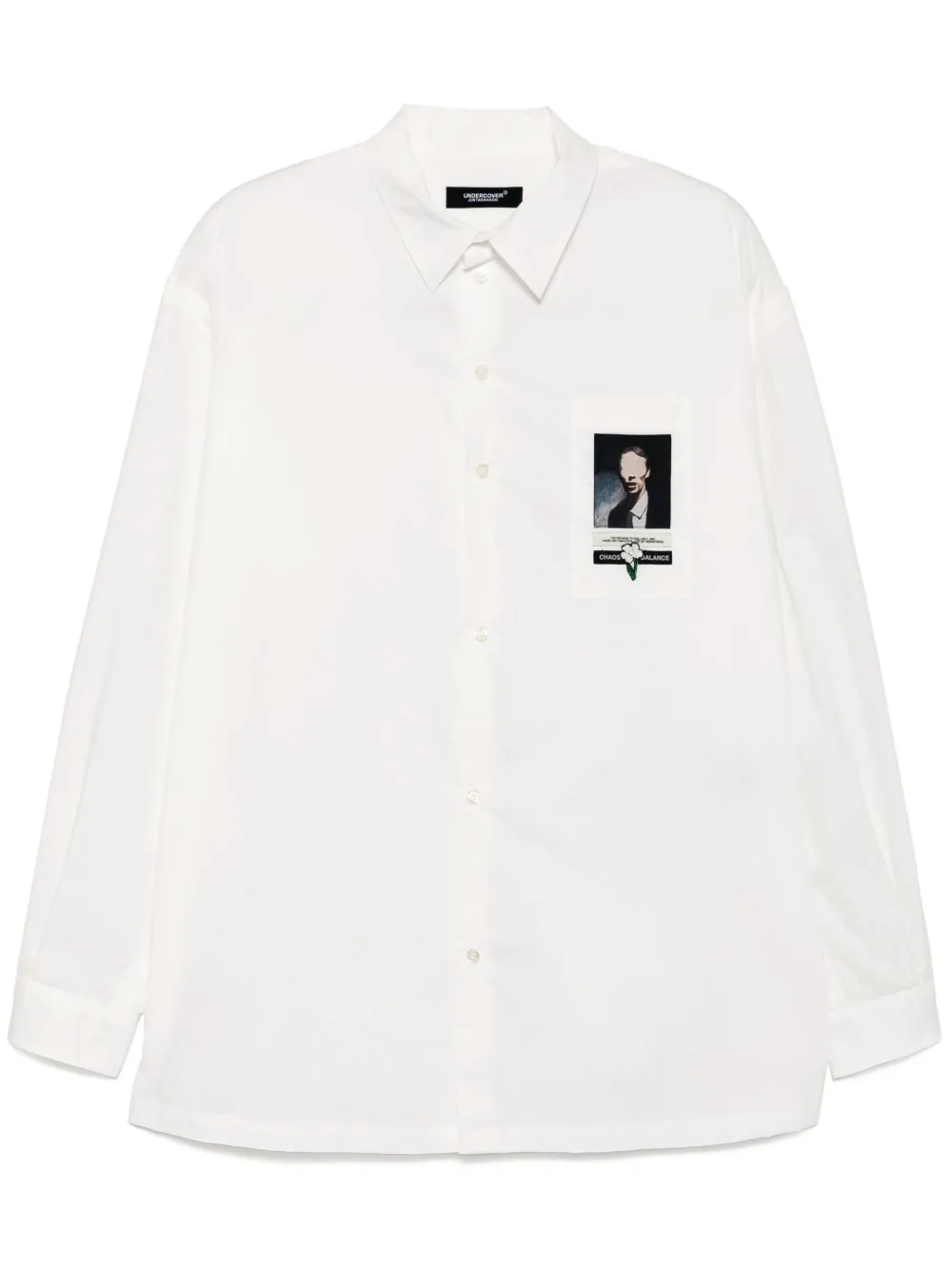 Рубашка с принтом Undercover, белый
Рубашка с принтом Undercover, белый