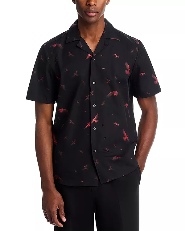 Рубашка Эллино на пуговицах Hugo, черный
Рубашка Эллино на пуговицах Hugo, черный