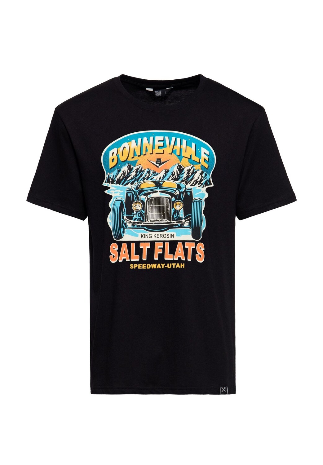 Рубашка с принтом и мотивом «Хот-род» Bonneville Salt Flats KING KEROSIN, черный
Рубашка с принтом и мотивом «Хот-род» Bonneville Salt Flats KING KEROSIN, черный