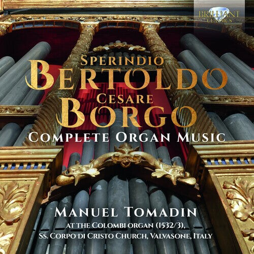 CD диск Bertoldo / Tomadin: Complete Organ Music
CD диск Bertoldo / Tomadin: Complete Organ Music