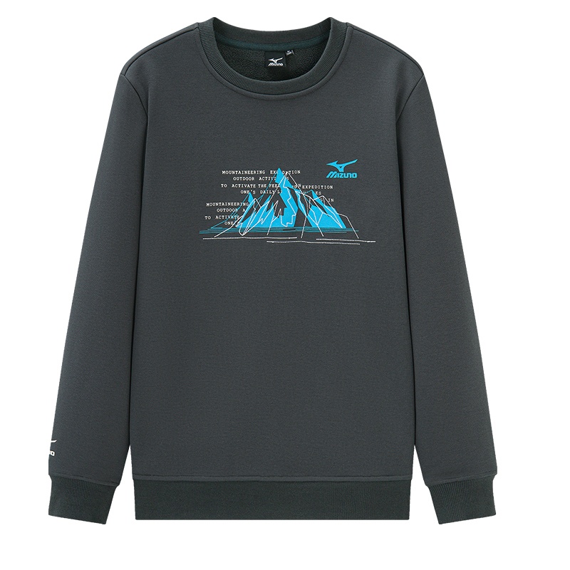 Унисекс свитшот Mizuno, серо-голубой
Унисекс свитшот Mizuno, серо-голубой