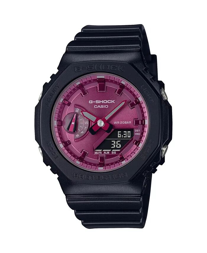 Аналоговые цифровые часы унисекс из черной смолы, 42,9 мм, GMAS2100RB1A G-Shock, черный
Аналоговые цифровые часы унисекс из черной смолы, 42,9 мм, GMAS2100RB1A G-Shock, черный
