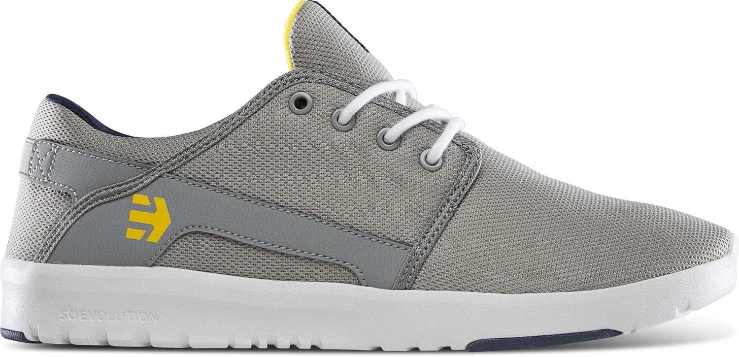 Кроссовки Etnies Scout, синий/желтый/серый
Кроссовки Etnies Scout, синий/желтый/серый