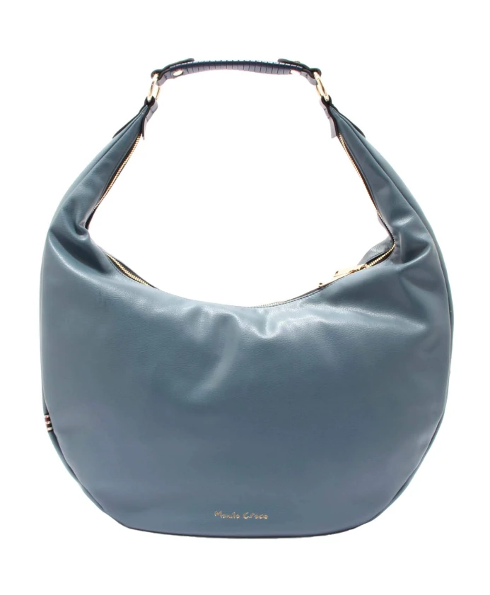 Сумка-Хобо среднего размера из полиуретана Manila Grace, синий
Сумка-Хобо среднего размера из полиуретана Manila Grace, синий