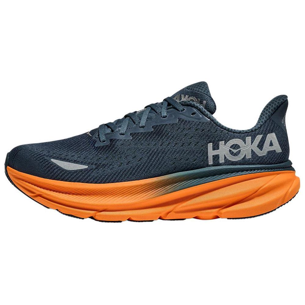 HOKA ONE ONE Кроссовки Clifton 9 с противоскользящей подошвой, износостойкие, повседневные, мужские, сине-оранжевые
HOKA ONE ONE Кроссовки Clifton 9 с противоскользящей подошвой, износостойкие, повседневные, мужские, сине-оранжевые