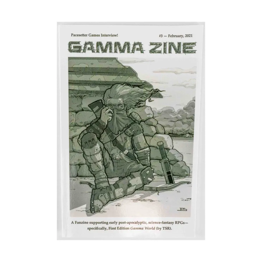 Gamma Zine #3, Role Playing Games (ThrowiGames), мягкая обложка
Gamma Zine #3, Role Playing Games (ThrowiGames), мягкая обложка