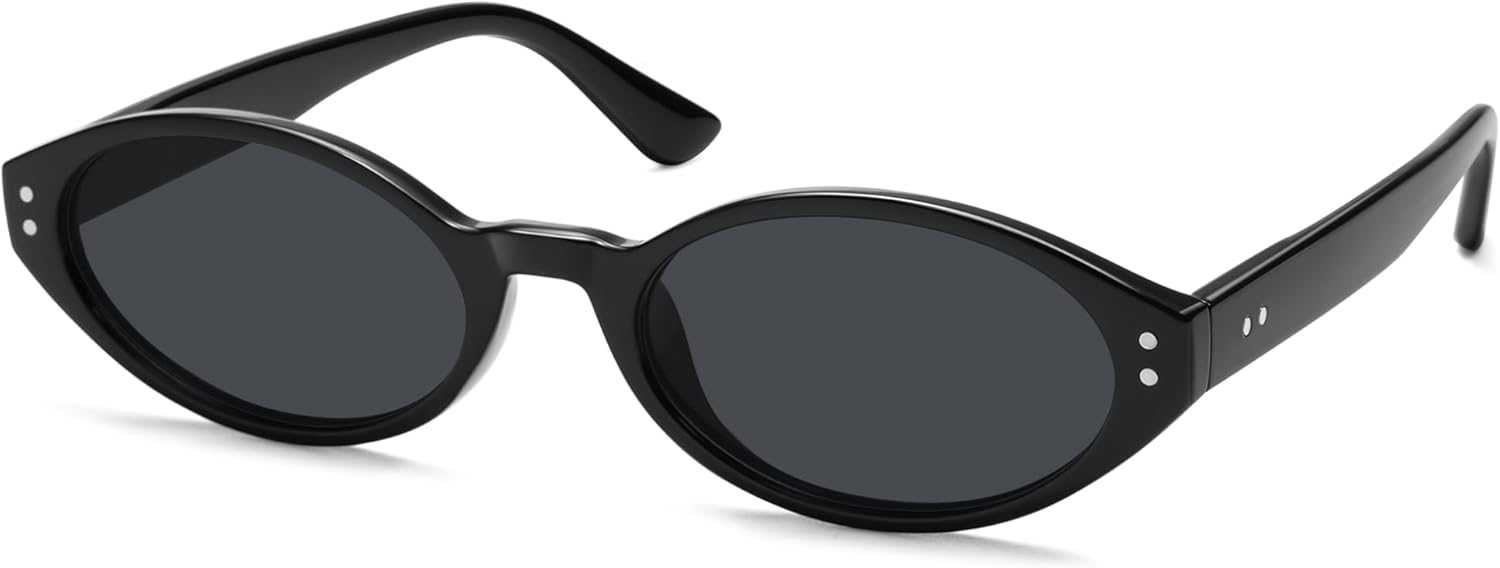 Ретро овальные поляризованные солнцезащитные очки для женщин, стильные «кошачий глаз», модные очки в стиле 90-х, защита от УФ-излучения UV400 AP3743 Appassal, C1 Black/Grey
Ретро овальные поляризованные солнцезащитные очки для женщин, стильные «кошачий глаз», модные очки в стиле 90-х, защита от УФ-излучения UV400 AP3743 Appassal, C1 Black/Grey