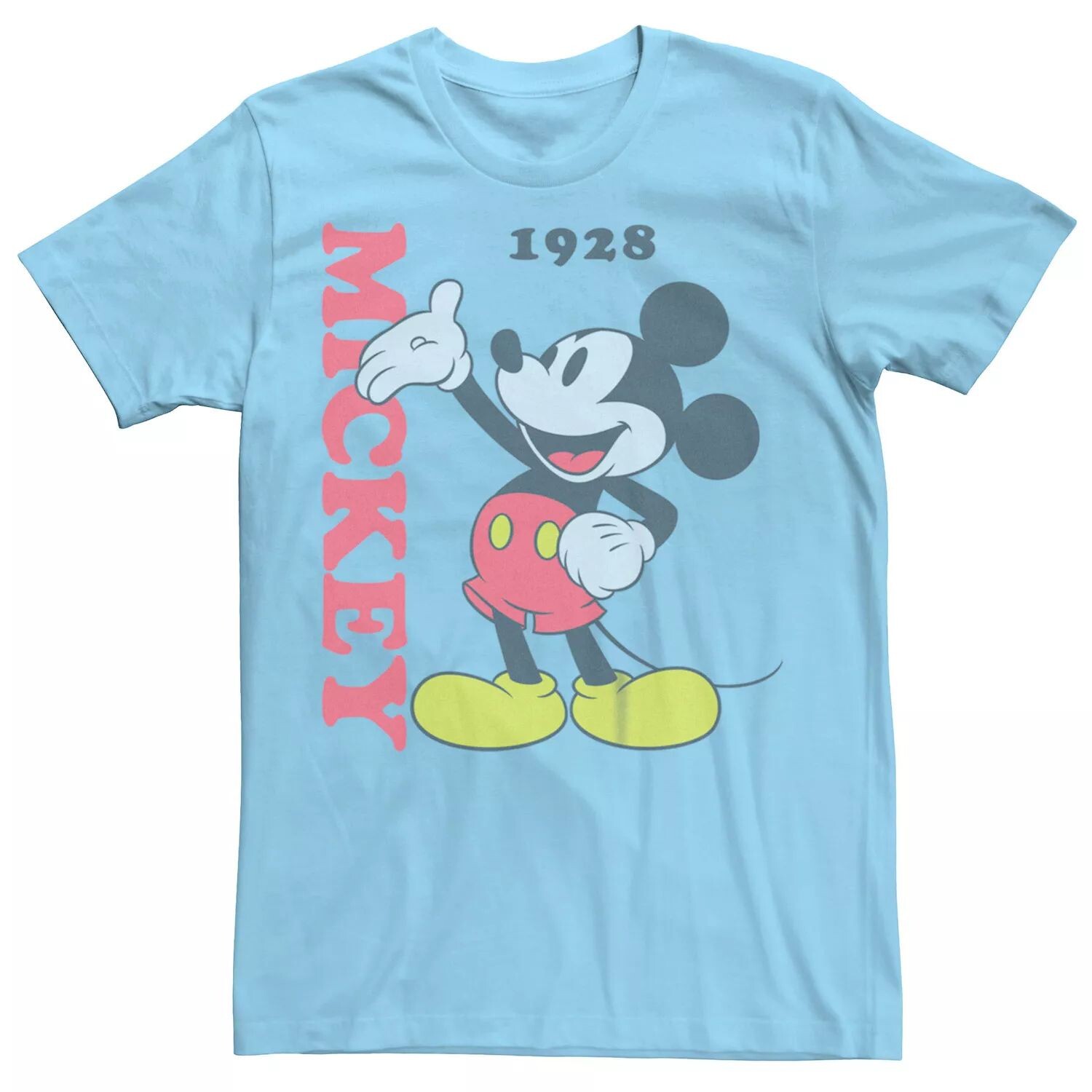Мужская классическая футболка Disney's Mickey Mouse Happy Wave 1928 Licensed Character
Мужская классическая футболка Disney's Mickey Mouse Happy Wave 1928 Licensed Character