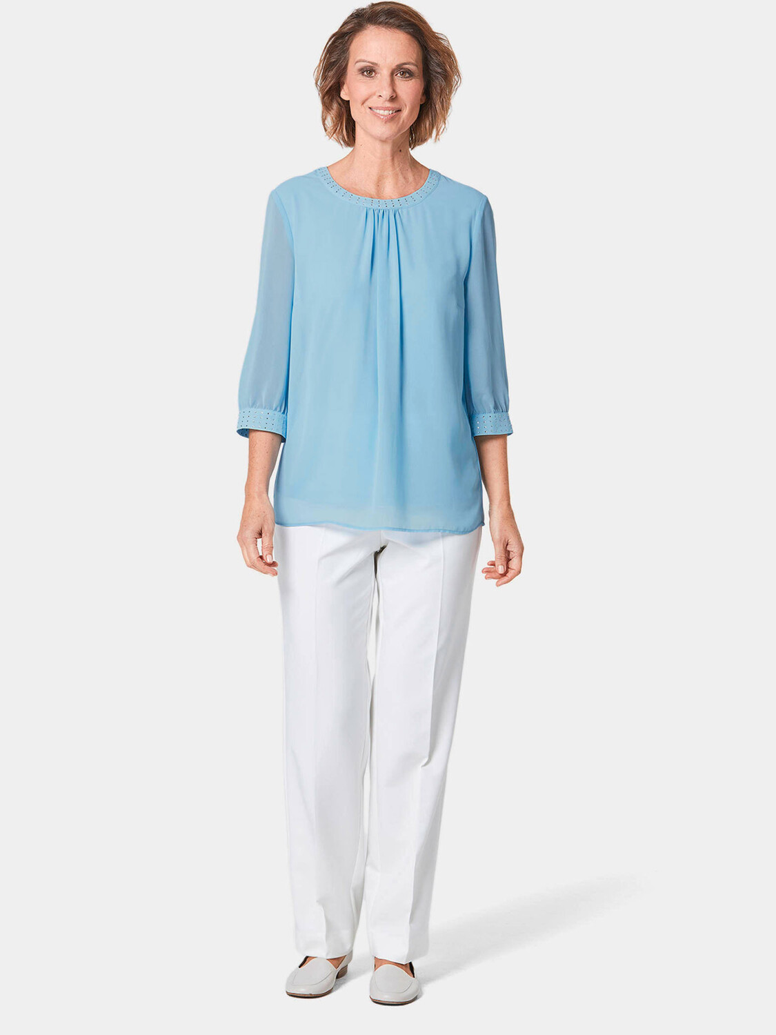 Блуза GOLDNER, цвет eisblau 
Блуза GOLDNER, цвет eisblau