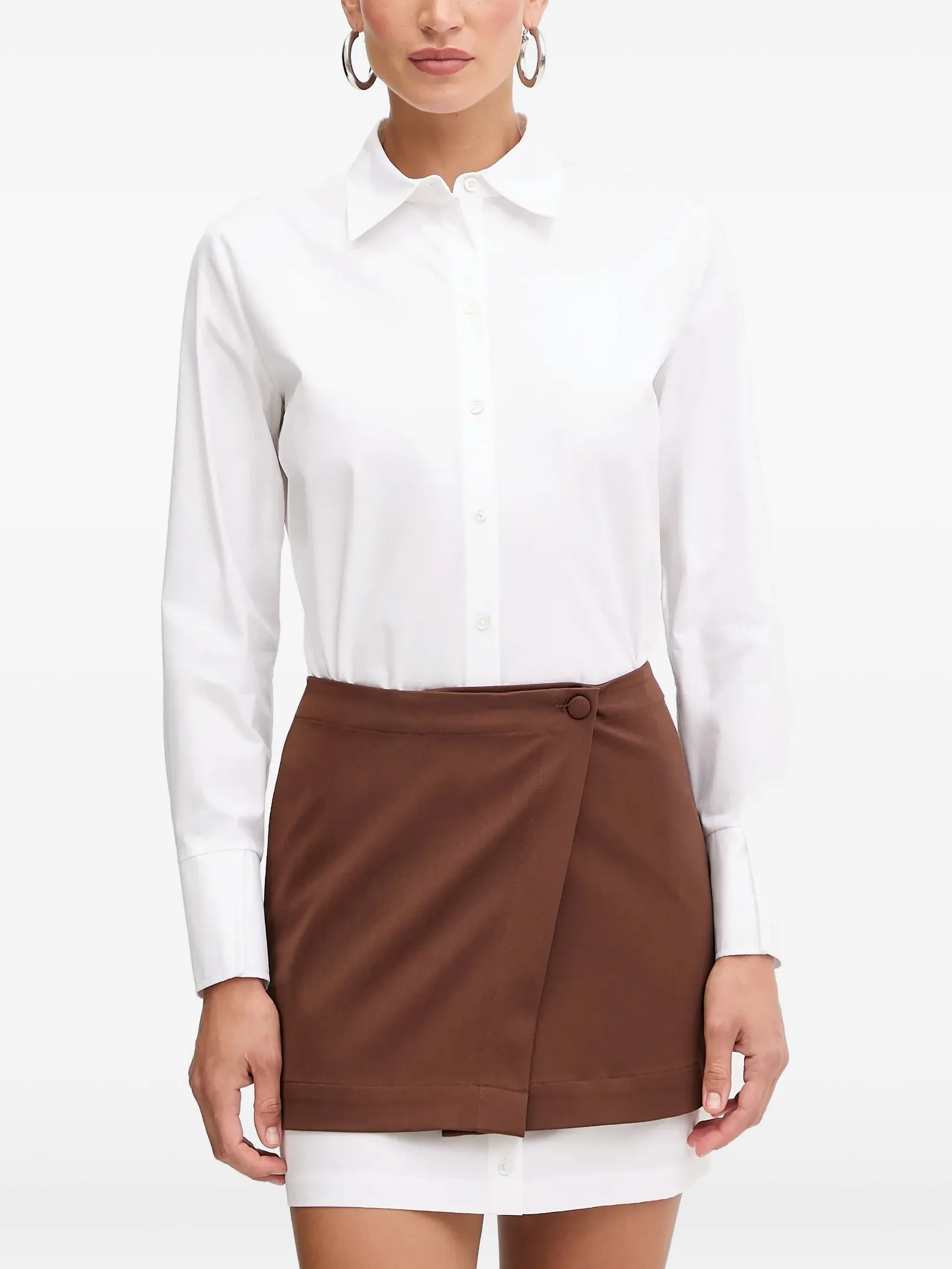 Многослойное платье мини Patrizia Pepe, белый
Многослойное платье мини Patrizia Pepe, белый