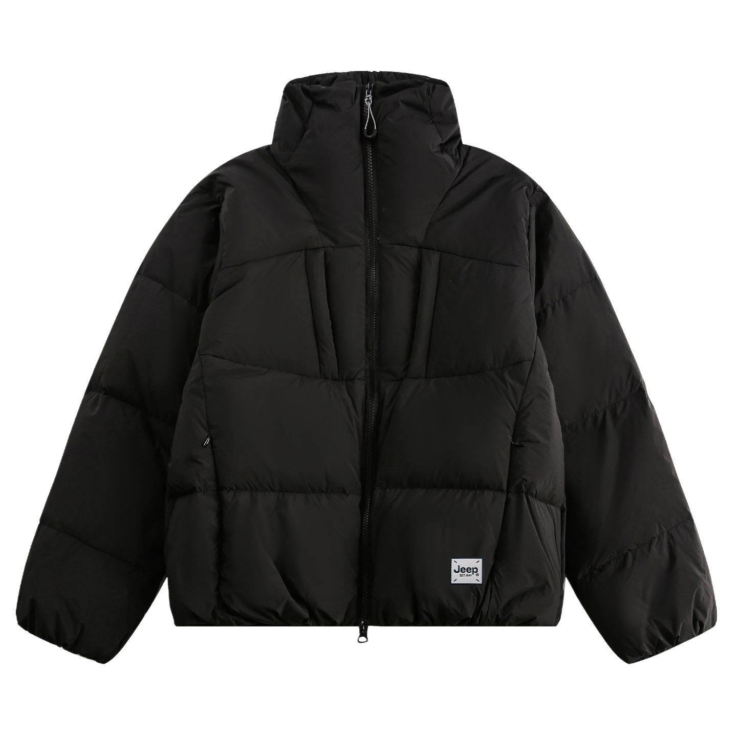 Пуховик Unisex с воротником стойкой утепленный Jeep, черный
Пуховик Unisex с воротником стойкой утепленный Jeep, черный