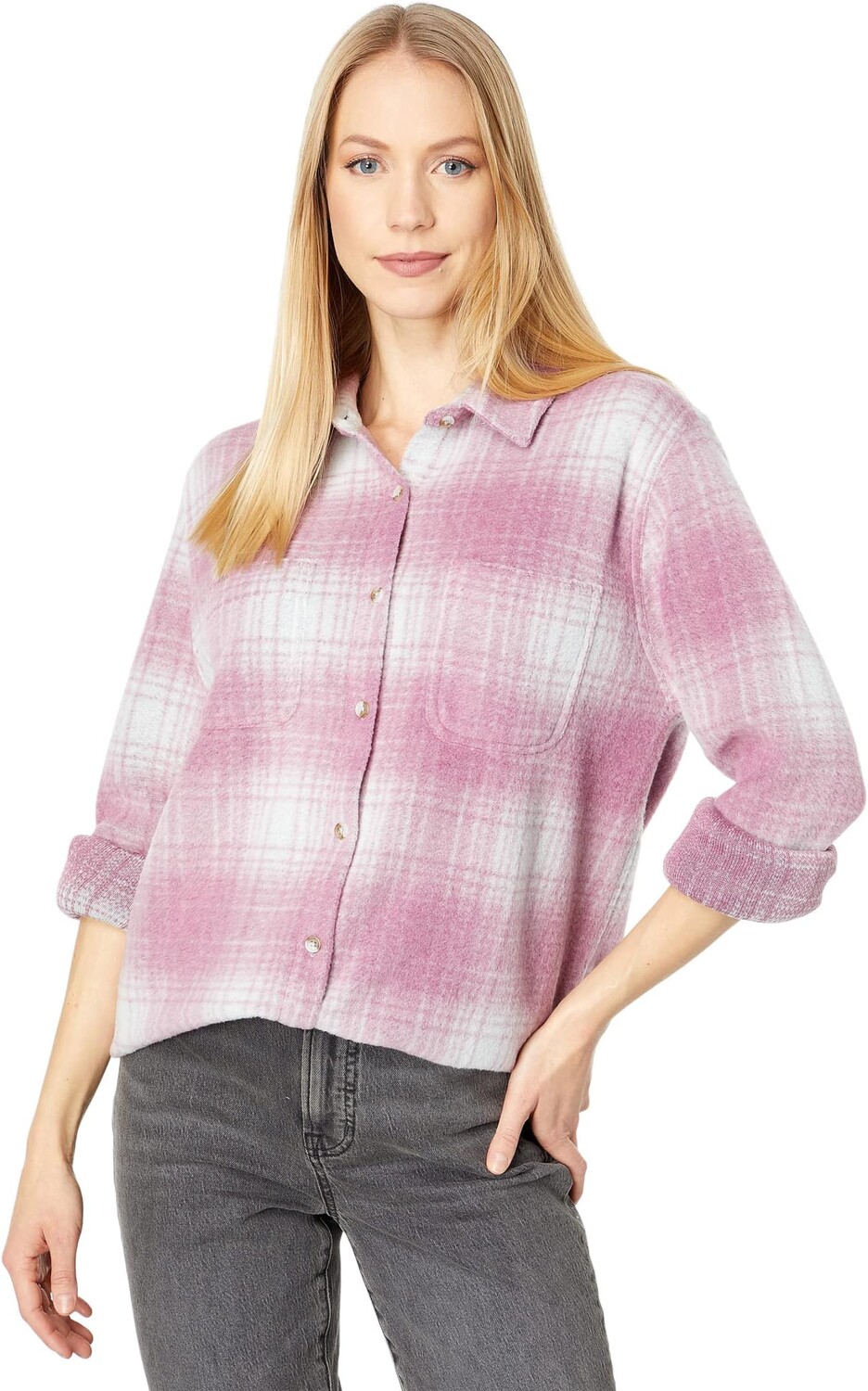 Куртка Dylan by True Grit Lumber Plaid Sweater-Knit Shirt Jacket Shacket, цвет Berry Blush
Куртка Dylan by True Grit Lumber Plaid Sweater-Knit Shirt Jacket Shacket, цвет Berry Blush