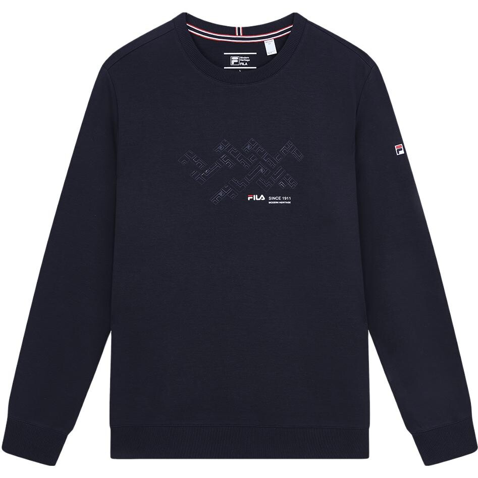 Толстовка мужская темно-синяя Fila, цвет Legend Blue
Толстовка мужская темно-синяя Fila, цвет Legend Blue