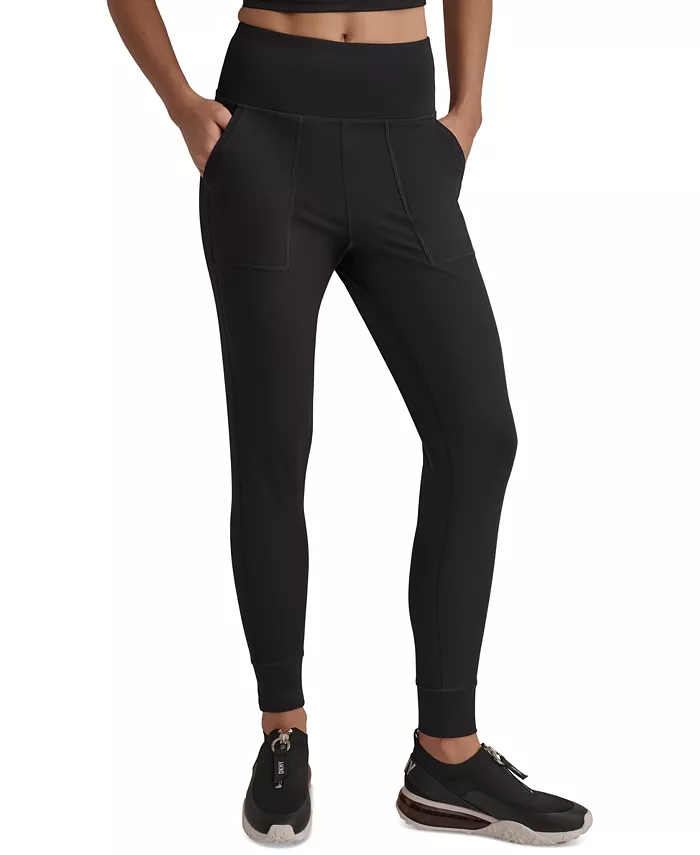 Женские эластичные утилитарные брюки-джоггеры DKNY, черный
Женские эластичные утилитарные брюки-джоггеры DKNY, черный