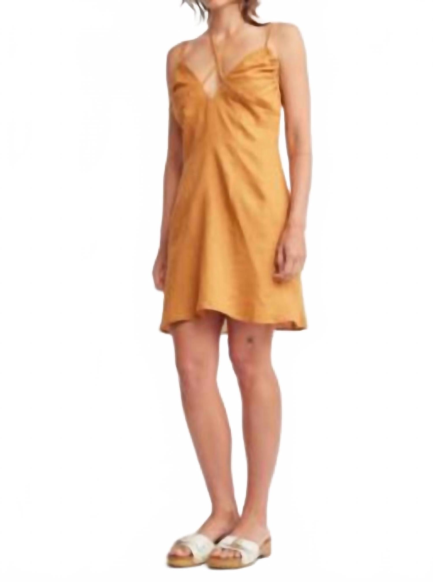 Мини-платье Anais с регулируемыми бретельками цвета клена Self Contrast, Maple
Мини-платье Anais с регулируемыми бретельками цвета клена Self Contrast, Maple