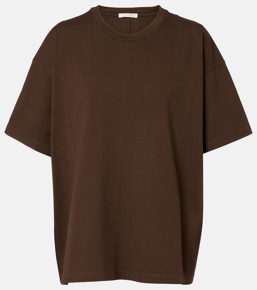 Лавиния оверсайз футболка из хлопка The Row, Sepia
Лавиния оверсайз футболка из хлопка The Row, Sepia