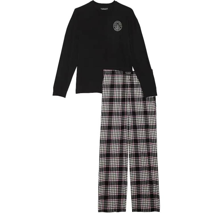 Victoria's Secret Пижамный комплект женский черный
Victoria's Secret Пижамный комплект женский черный