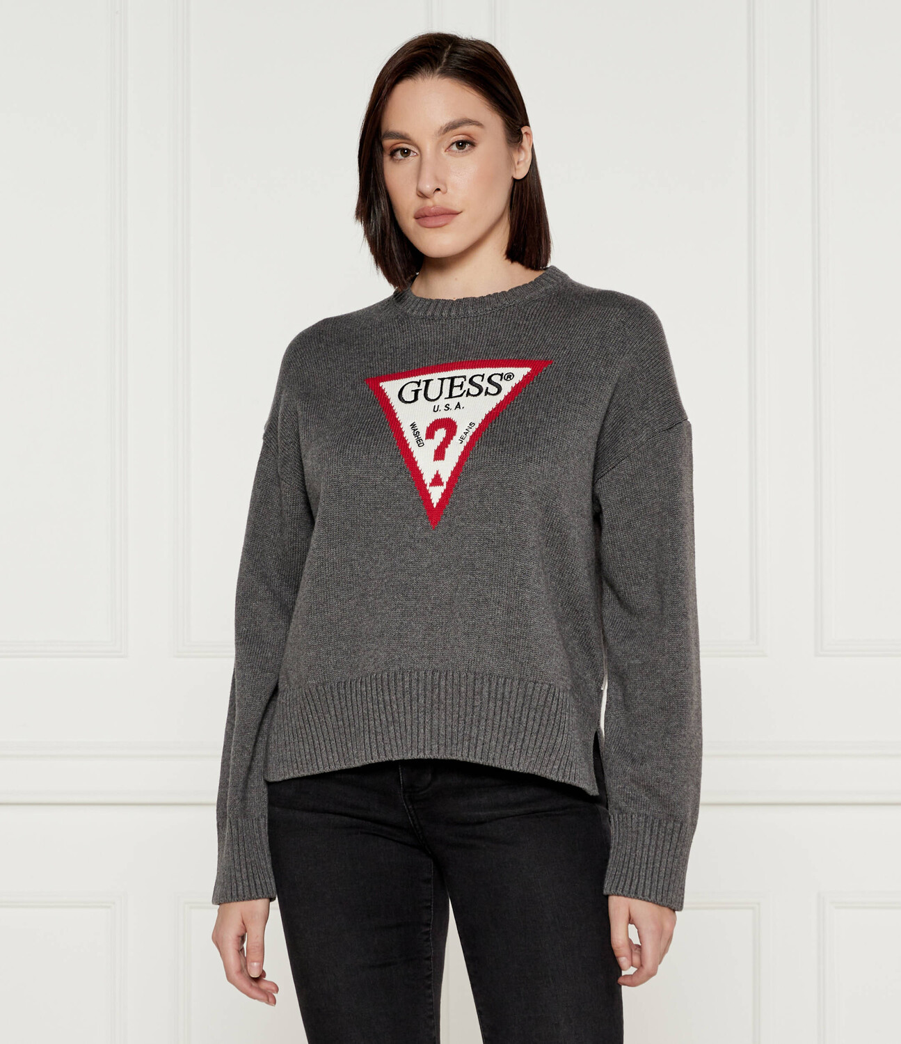 Свитер Guess Jeans Regular Fit, серый
Свитер Guess Jeans Regular Fit, серый