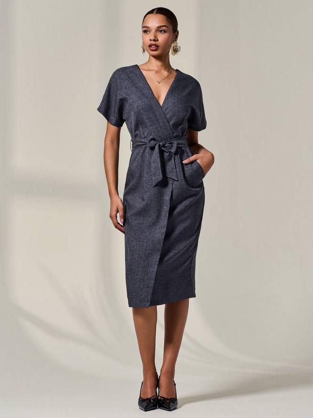 Платье миди с поясом Jolie Moi, Dark Grey
Платье миди с поясом Jolie Moi, Dark Grey