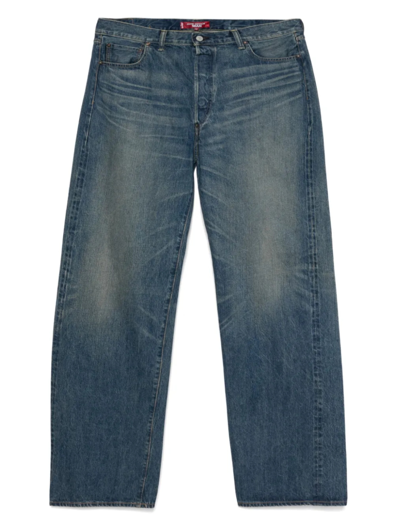 Джинсы Junya Watanabe MAN с нашивкой-логотипом, синий
Джинсы Junya Watanabe MAN с нашивкой-логотипом, синий