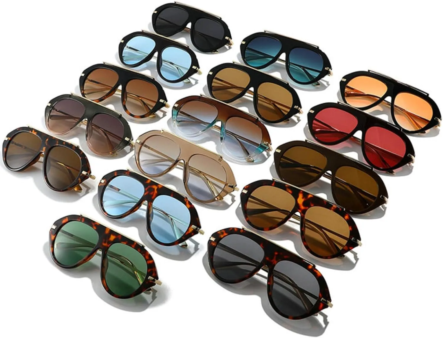 Солнцезащитные очки Willochra Oversized Oval Pilot для женщин и мужчин в стиле 70-х, большие, роскошные, ретро, черные, с защитой от УФ-излучения UV400, C8
Солнцезащитные очки Willochra Oversized Oval Pilot для женщин и мужчин в стиле 70-х, большие, роскошные, ретро, черные, с защитой от УФ-излучения UV400, C8