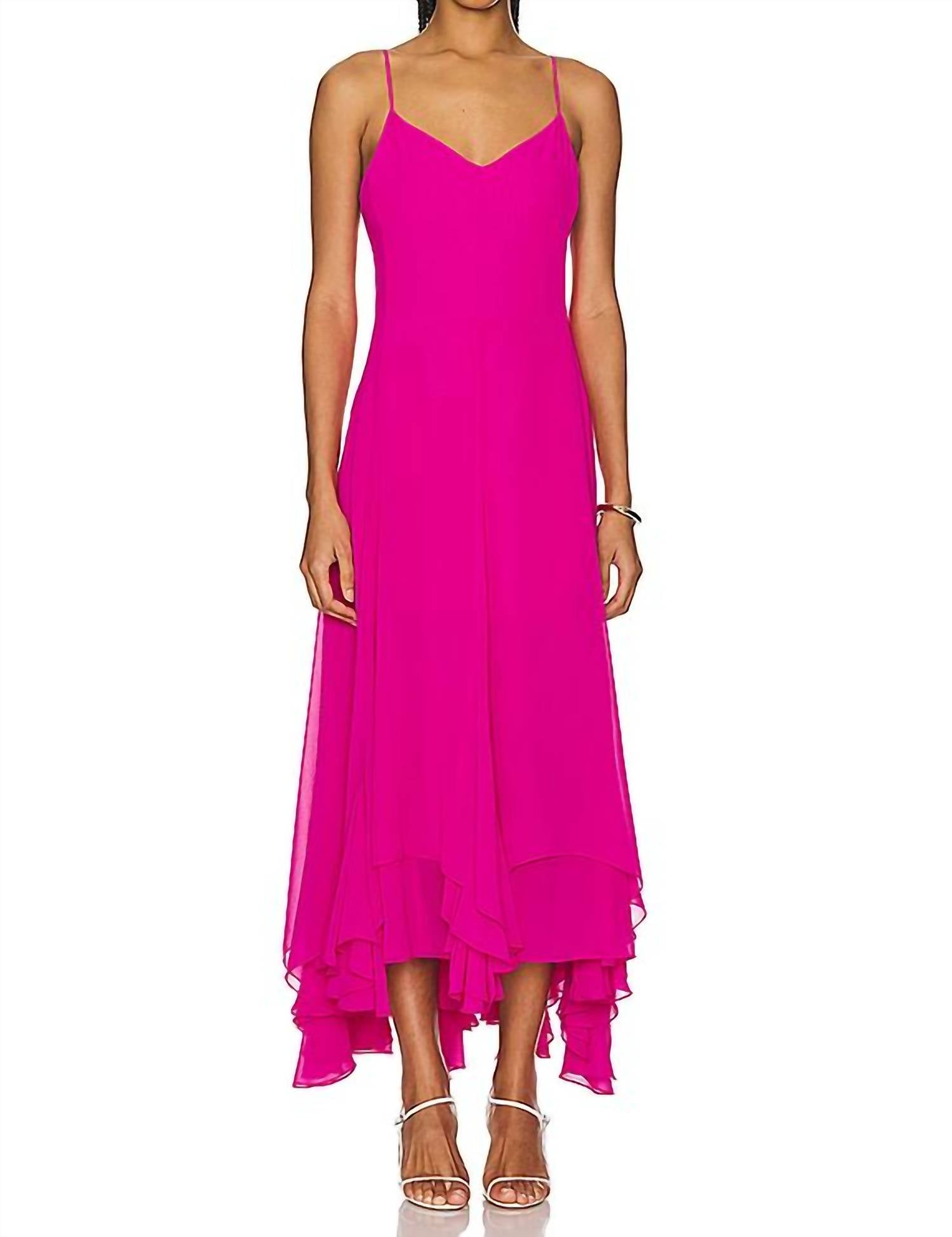 Платье Clemenza цвета фуксии Amanda Uprichard, фуксия
Платье Clemenza цвета фуксии Amanda Uprichard, фуксия