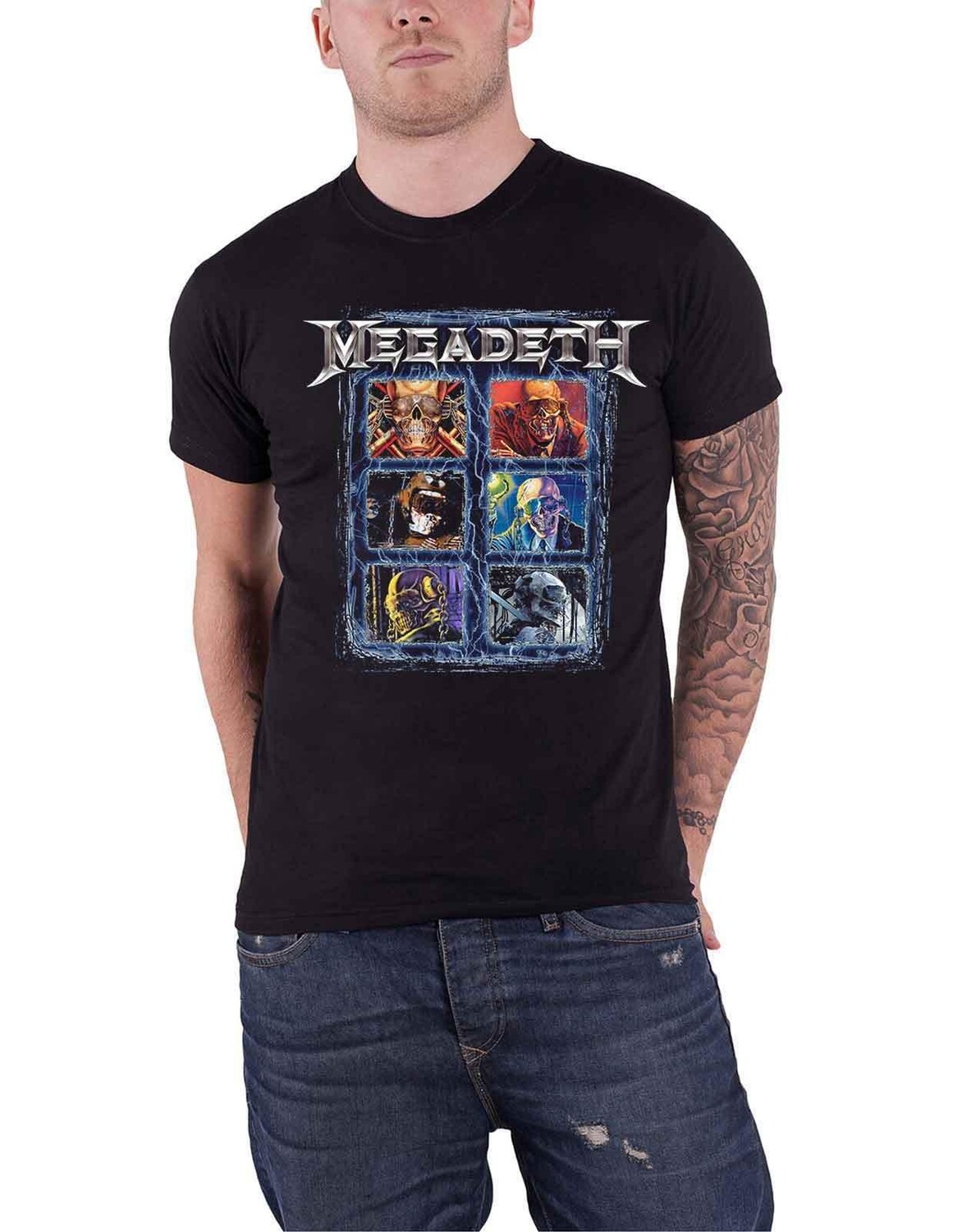 Футболка Vic с захватом на голову Megadeth, черный
Футболка Vic с захватом на голову Megadeth, черный