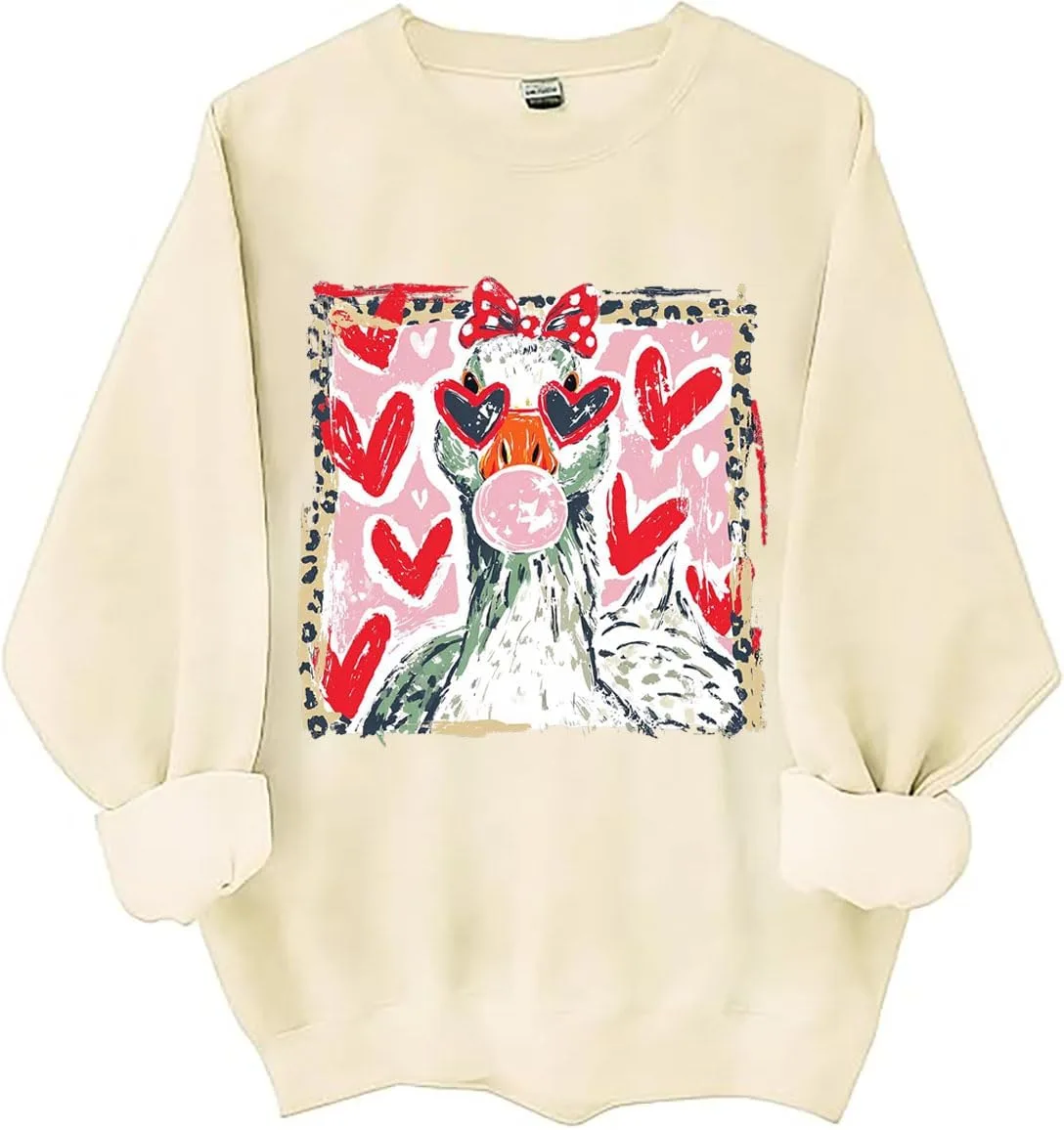 Свитшот Leopard Valentine's Day Goose с принтом Czbic
Свитшот Leopard Valentine's Day Goose с принтом Czbic