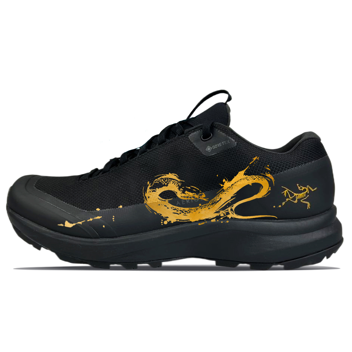 Arcteryx Аэриос Фл 2 износостойкие низкие уличные кроссовки унисекс черные, цвет Black 
Arcteryx Аэриос Фл 2 износостойкие низкие уличные кроссовки унисекс черные, цвет Black