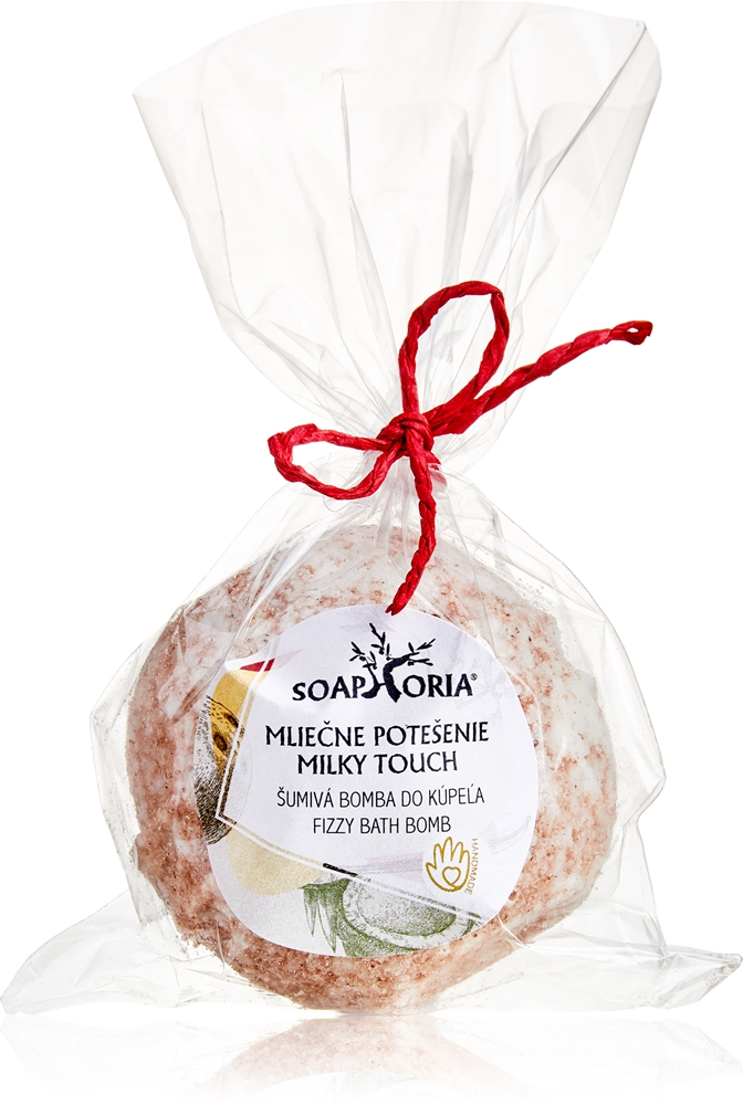 Газированная бомбочка для ванны Milky Touch, восстанавливающая пена для ванны с укрепляющим эффектом Soaphoria, 85 гр
Газированная бомбочка для ванны Milky Touch, восстанавливающая пена для ванны с укрепляющим эффектом Soaphoria, 85 гр