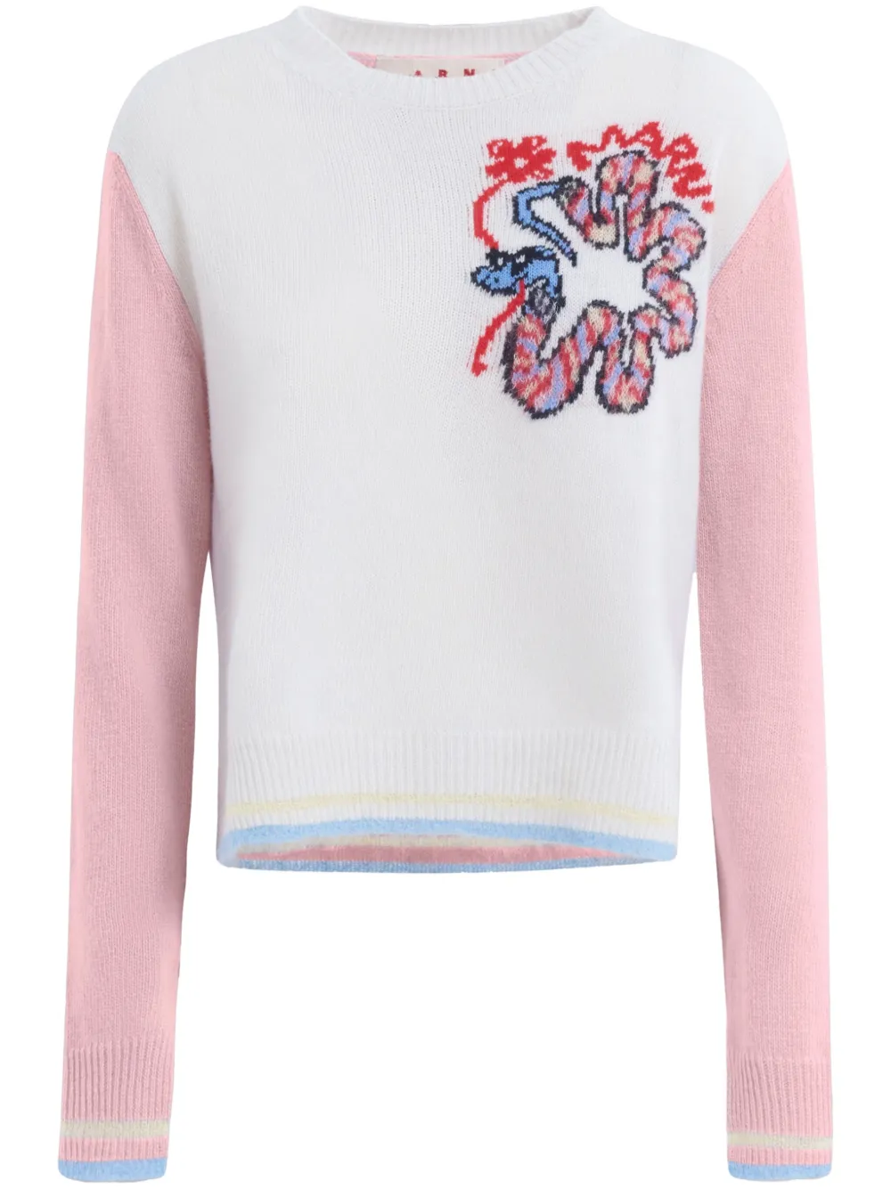 Джемпер вязки интарсия Marni
Джемпер вязки интарсия Marni