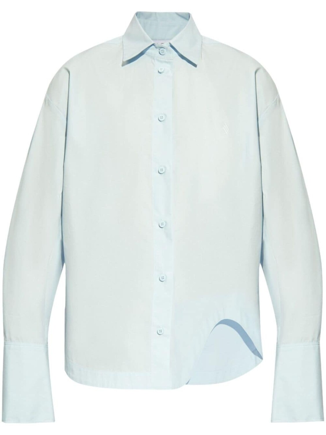 The Attico хлопковая рубашка Элиза, синий
The Attico хлопковая рубашка Элиза, синий